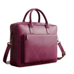 Kožená taška na notebook z Pull-Up kůže | Luxusní a odolná